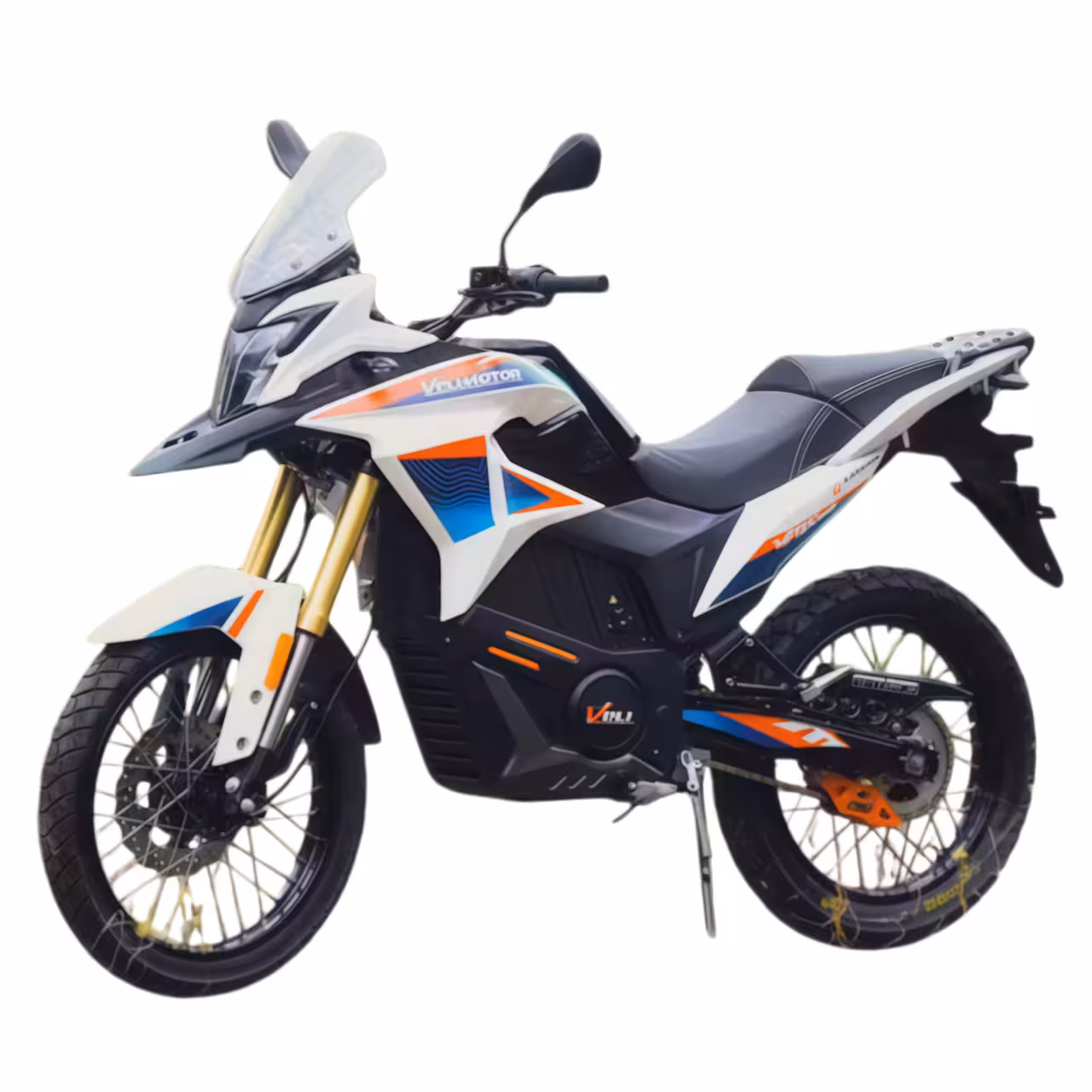3000W Electric Motorcycle with 72V50Ah Battery and 110km/h Top Speed