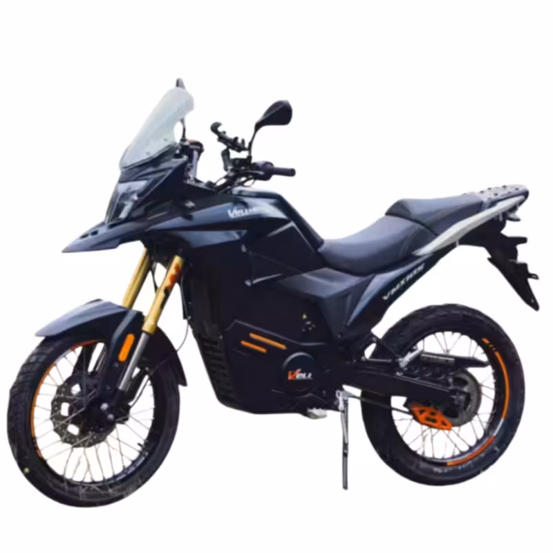 3000W Electric Motorcycle with 72V50Ah Battery and 110km/h Top Speed