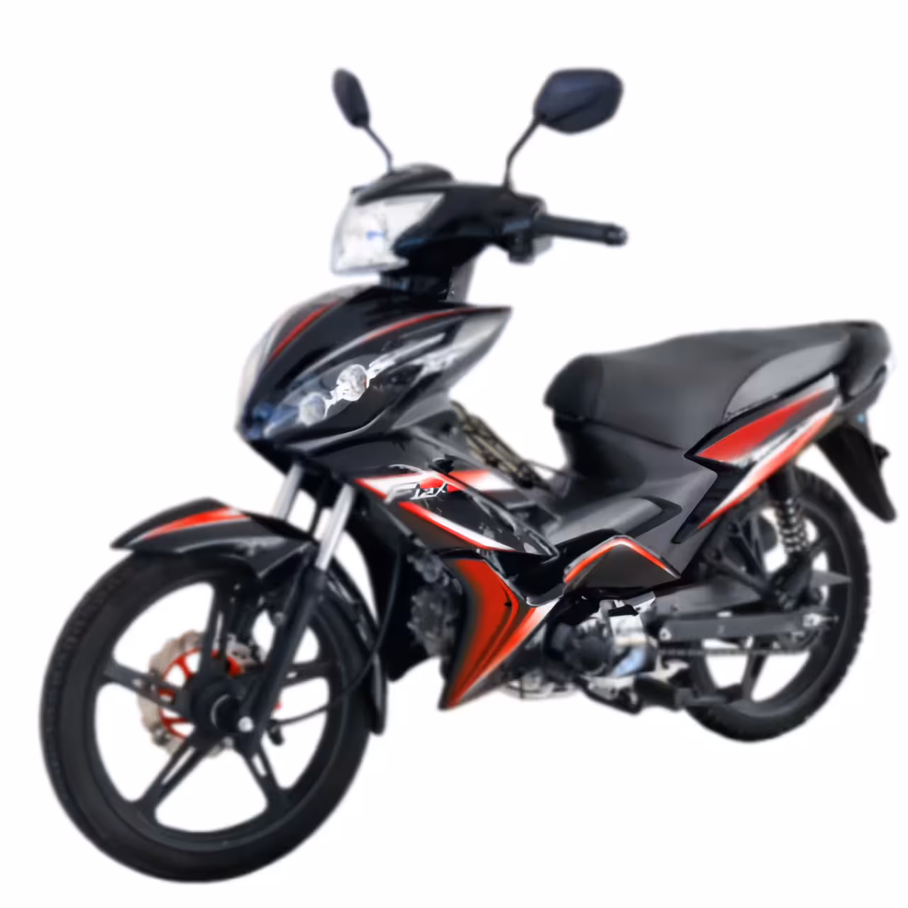 107cc Motorcycle with Air-Cooled Zongshen Engine and Front and Rear Disc Brakes