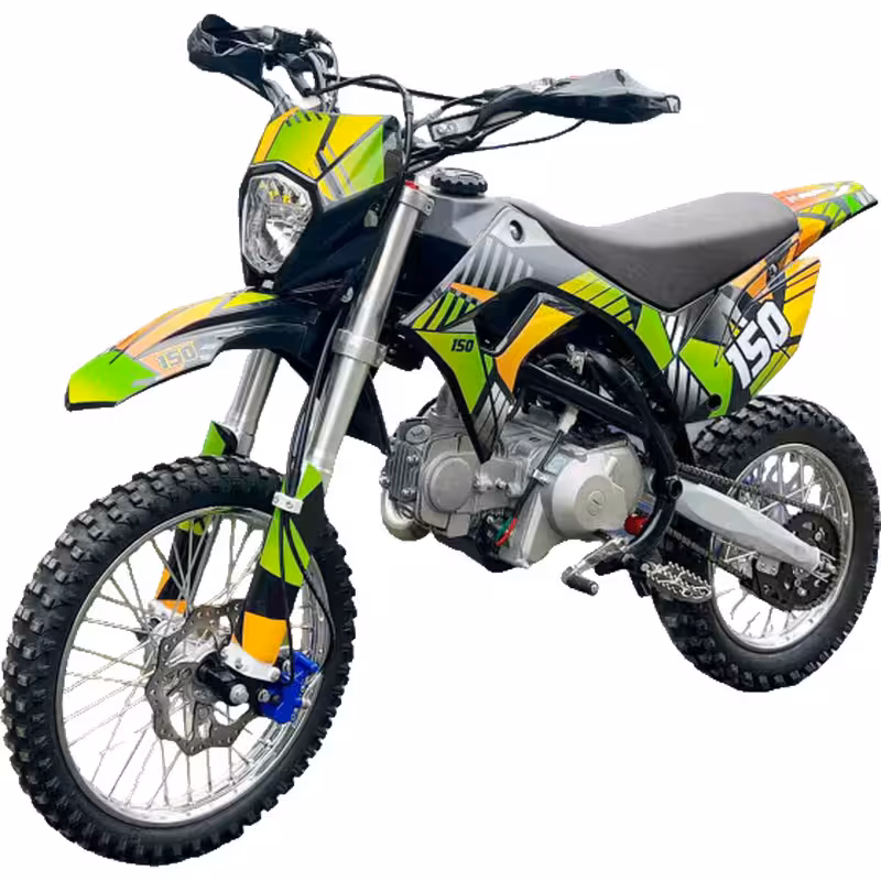 107cc Motorcycle with Air-Cooled Zongshen Engine and Front and Rear Disc Brakes