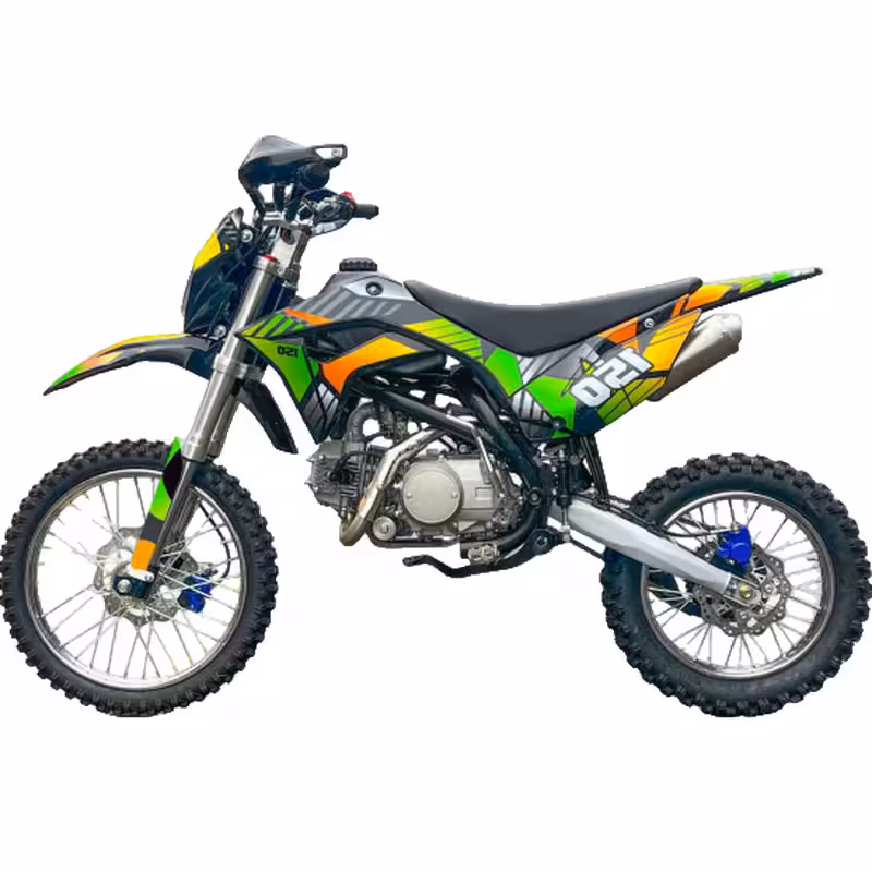 107cc Motorcycle with Air-Cooled Zongshen Engine and Front and Rear Disc Brakes
