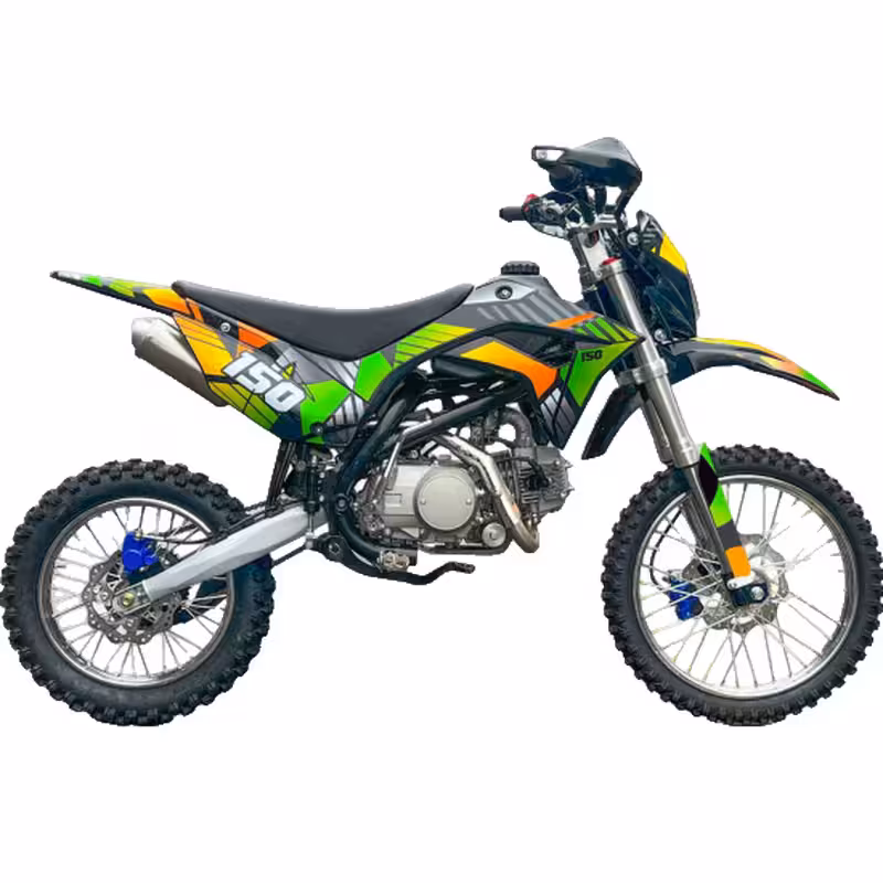 107cc Motorcycle with Air-Cooled Zongshen Engine and Front and Rear Disc Brakes