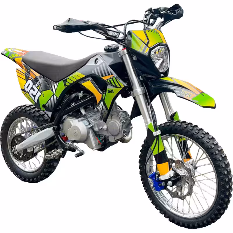 107cc Motorcycle with Air-Cooled Zongshen Engine and Front and Rear Disc Brakes