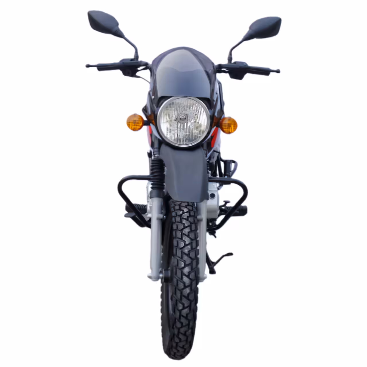 125cc Gasoline Motorcycle Front Rear Drum Brakes Electric Kick Start 17 inch Alloy Wheels