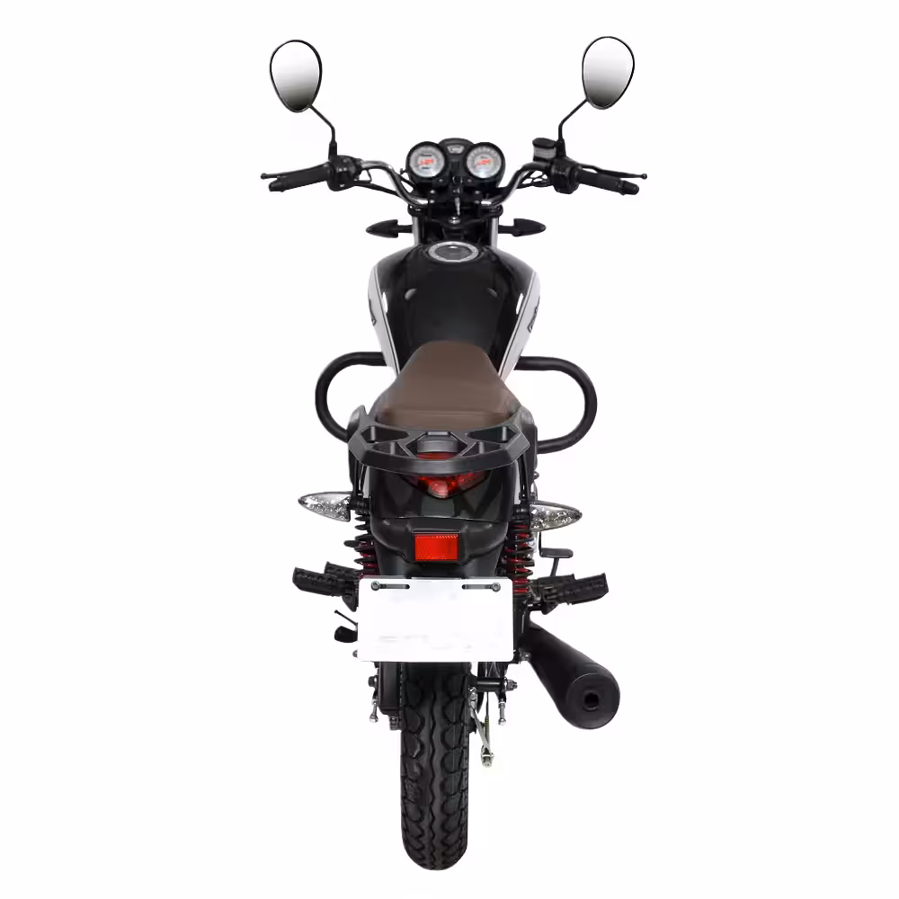 125cc Gasoline Adventure Motorcycle 4 Stroke Engine Front Disc and Rear Drum Brakes Dual Start 18 inch Tires