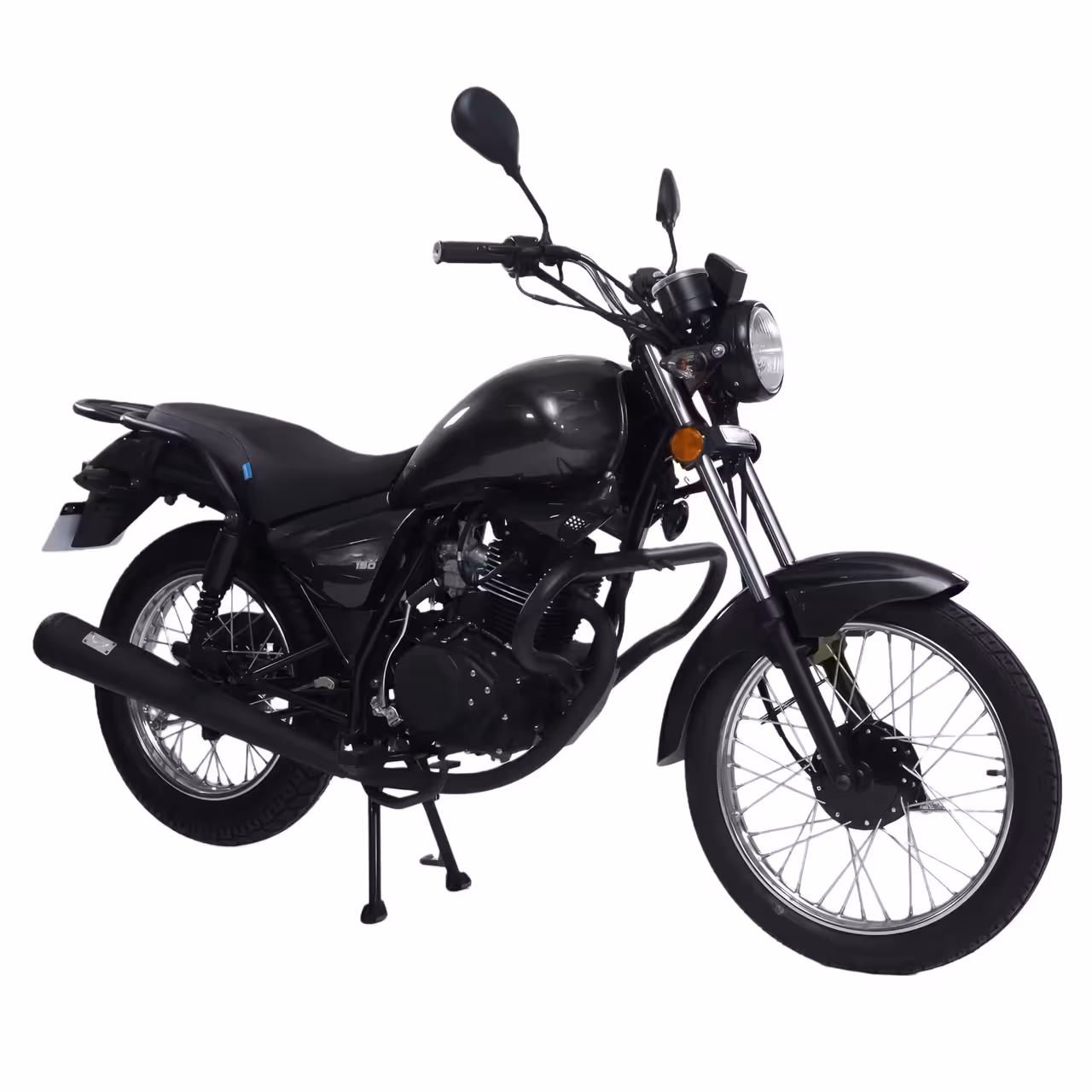125cc Gasoline Adventure Motorcycle 4 Stroke Engine Front Disc and Rear Drum Brakes Dual Start 18 inch Tires