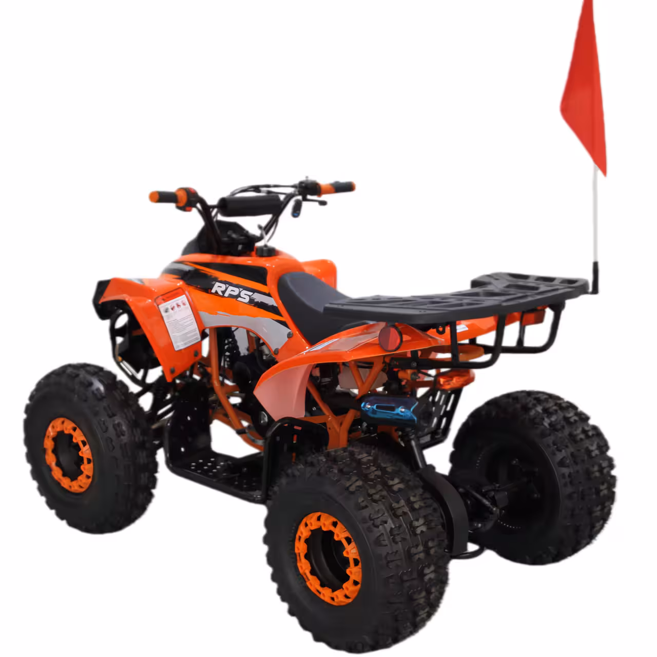 125cc Gasoline ATV Front Drum Rear Disc Brakes 60km/h Max Speed 2.2L Fuel Tank EFI