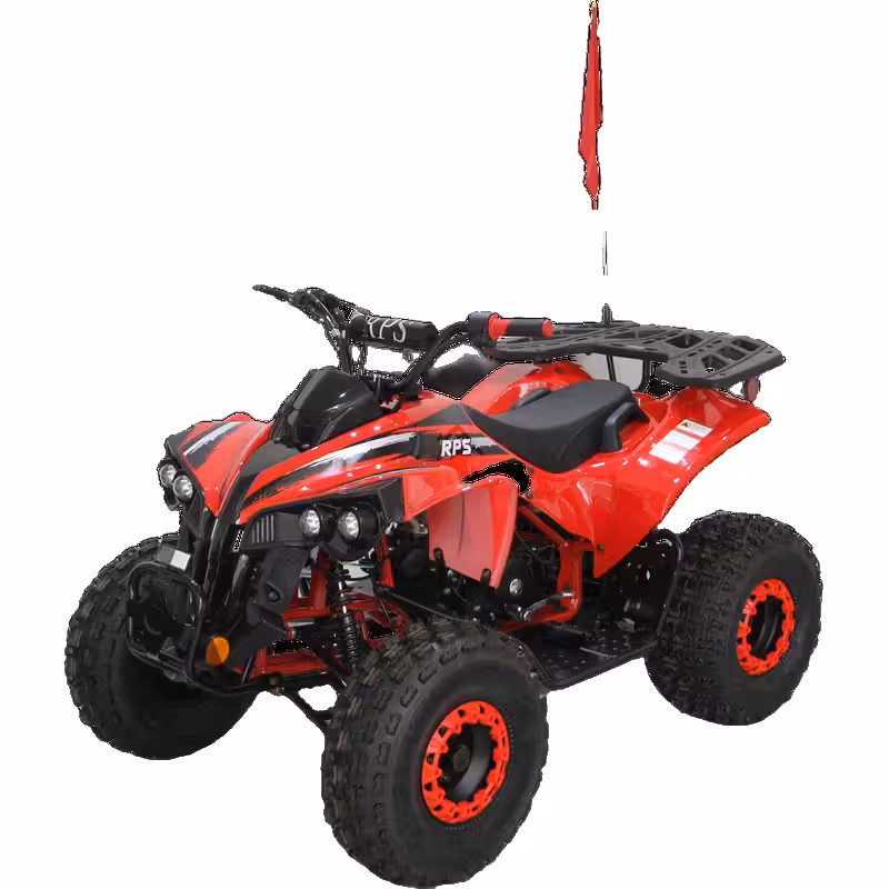 125cc Gasoline ATV Front Drum Rear Disc Brakes 60km/h Max Speed 2.2L Fuel Tank EFI