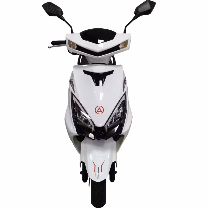 125cc Gasoline Scooter Front and Rear Disc Brakes Electric Kick Start Aluminum Wheels Sporty Design