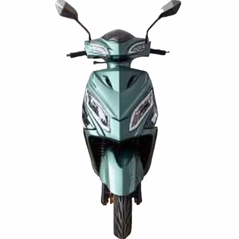 125cc Gasoline Scooter High Performance Engine Front Disc and Rear Drum Brakes Dual Start System Compact Build Aluminu