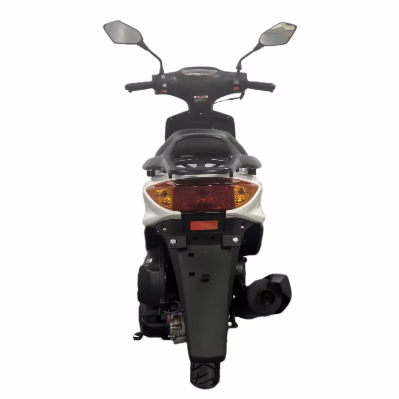 125cc Gasoline Scooter Compact Jog Design Front Disc and Rear Drum Brakes Hydraulic Suspension Lightweight Build