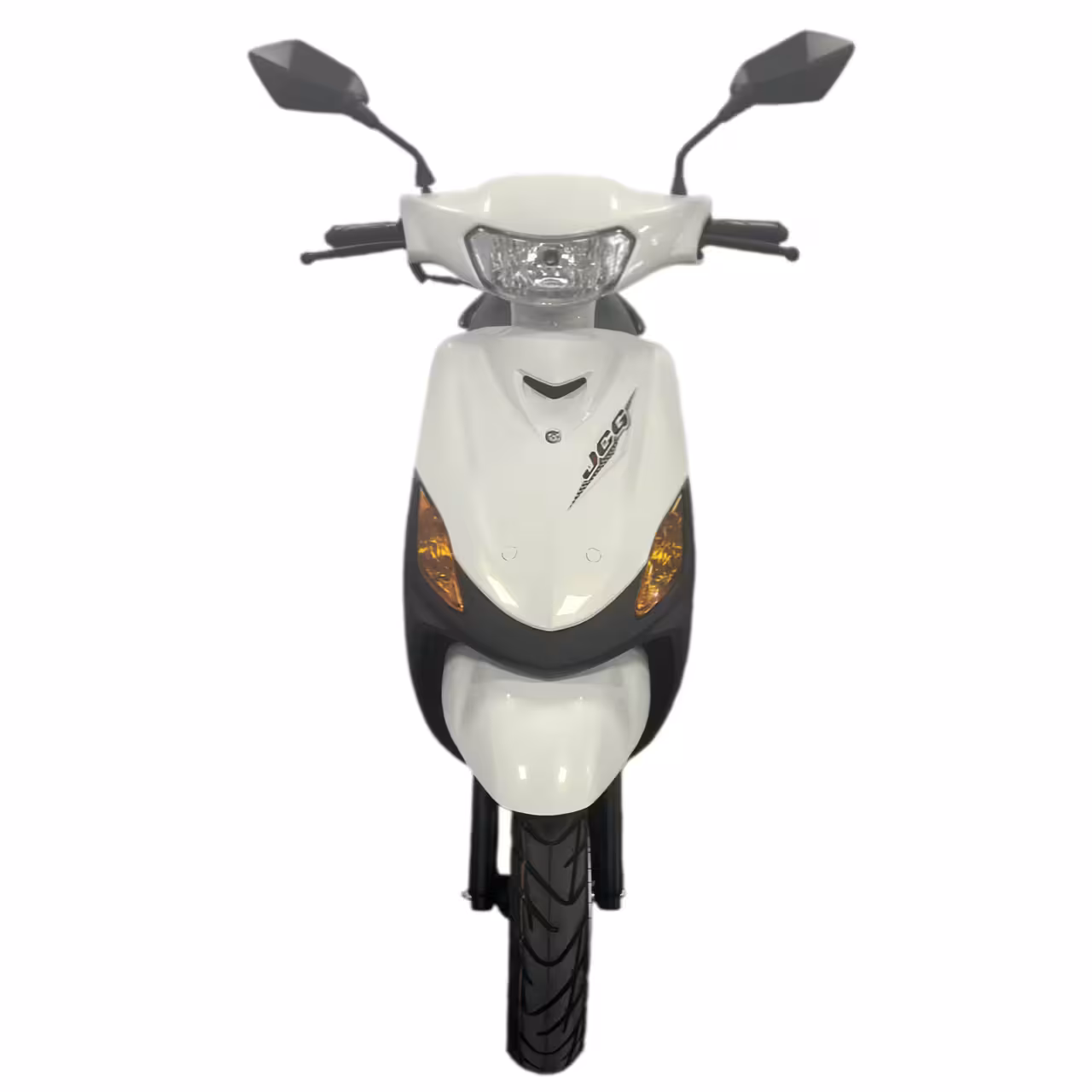125cc Gasoline Scooter Compact Jog Design Front Disc and Rear Drum Brakes Hydraulic Suspension Lightweight Build