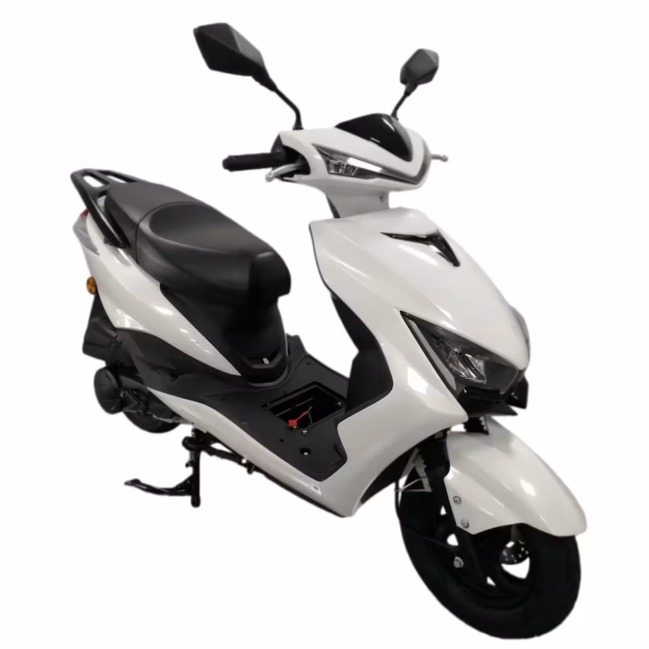 125cc Gasoline Scooter Front and Rear Disc Brakes Dual Start Hydraulic Suspension Aluminum Wheels