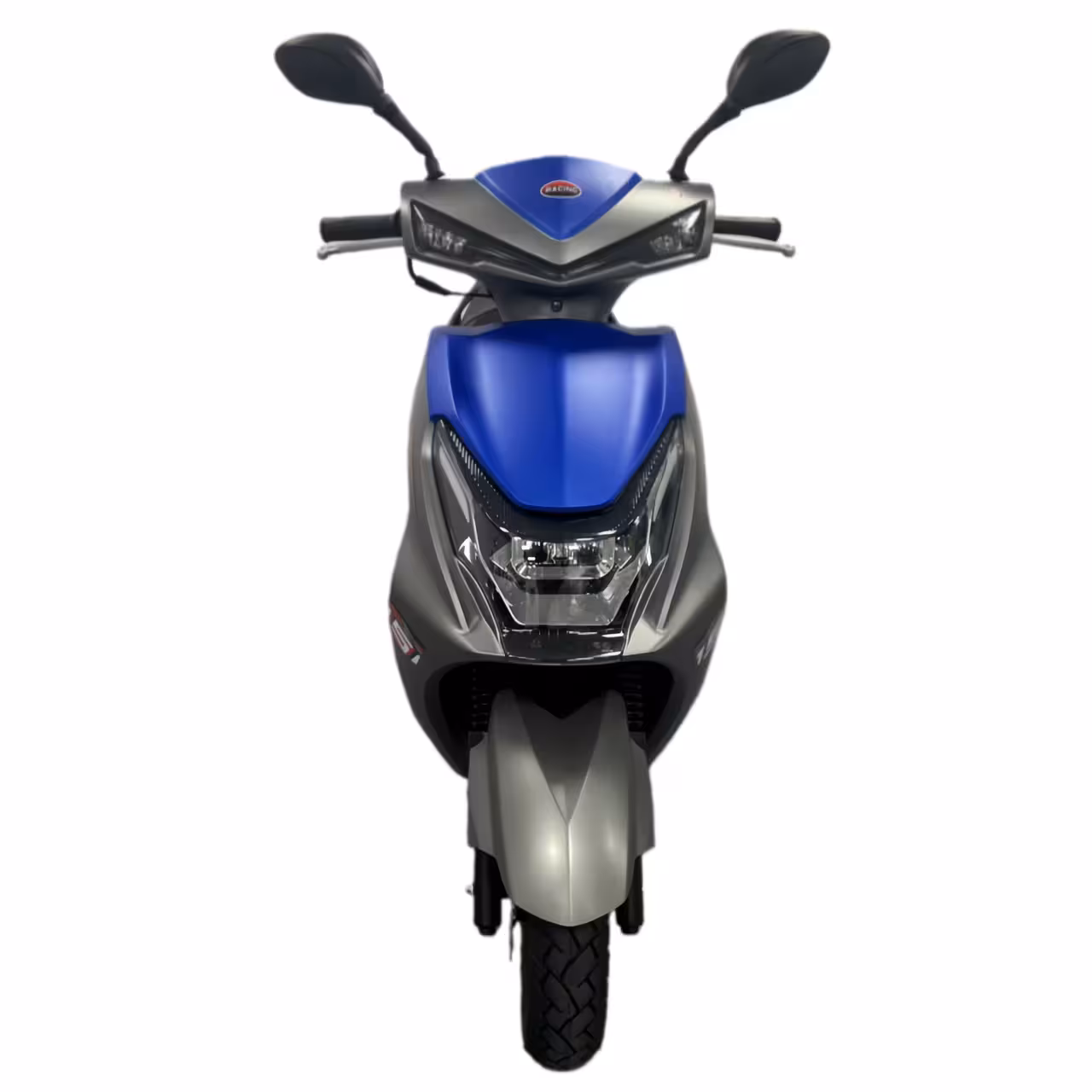 125cc Gasoline Scooter Dual Start Front Disc and Rear Drum Brakes Hydraulic Suspension Aluminum Wheels Sporty Look