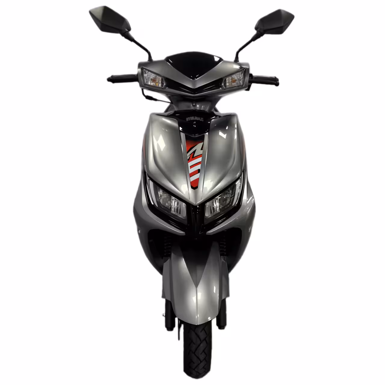 125cc Gasoline Scooter Dual Start Front Disc and Rear Drum Brakes Hydraulic Suspension Aluminum Wheels Sporty Compact