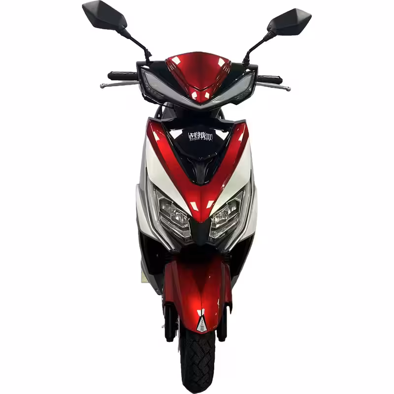 125cc Gasoline Scooter Front Disc Rear Drum Brakes Dual Start Hydraulic Suspension Aluminum Wheels