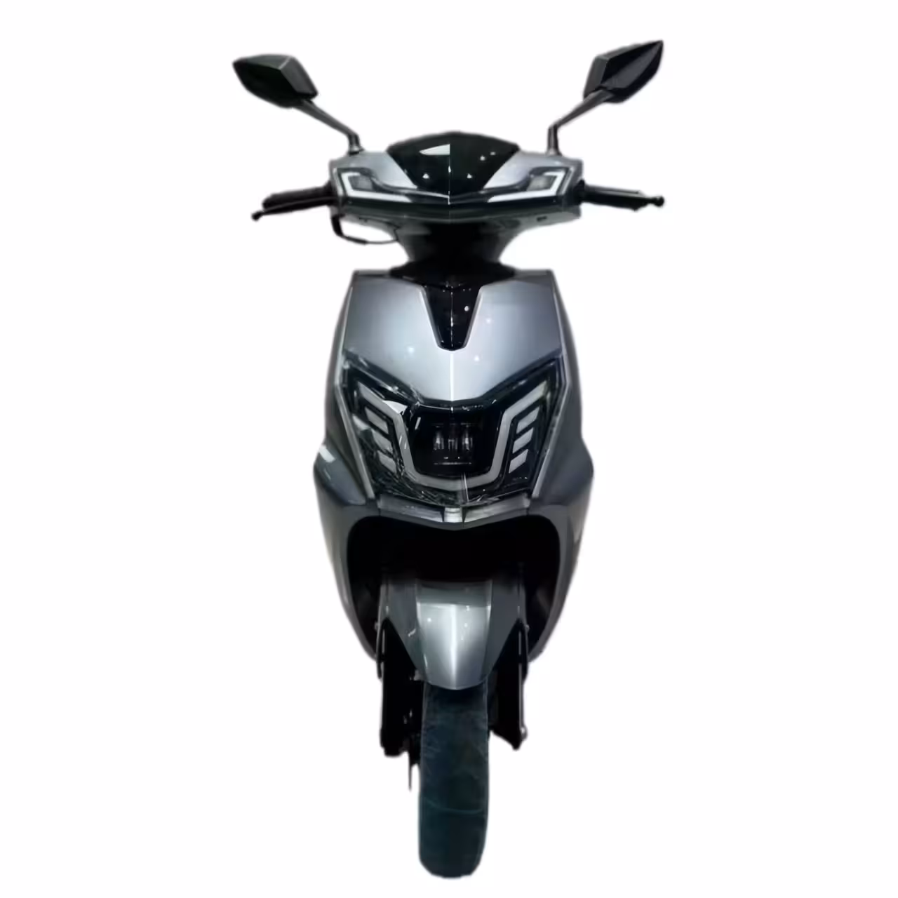 125cc Gasoline Scooter Front Disc Rear Drum Brakes Dual Start Hydraulic Suspension Aluminum Wheels