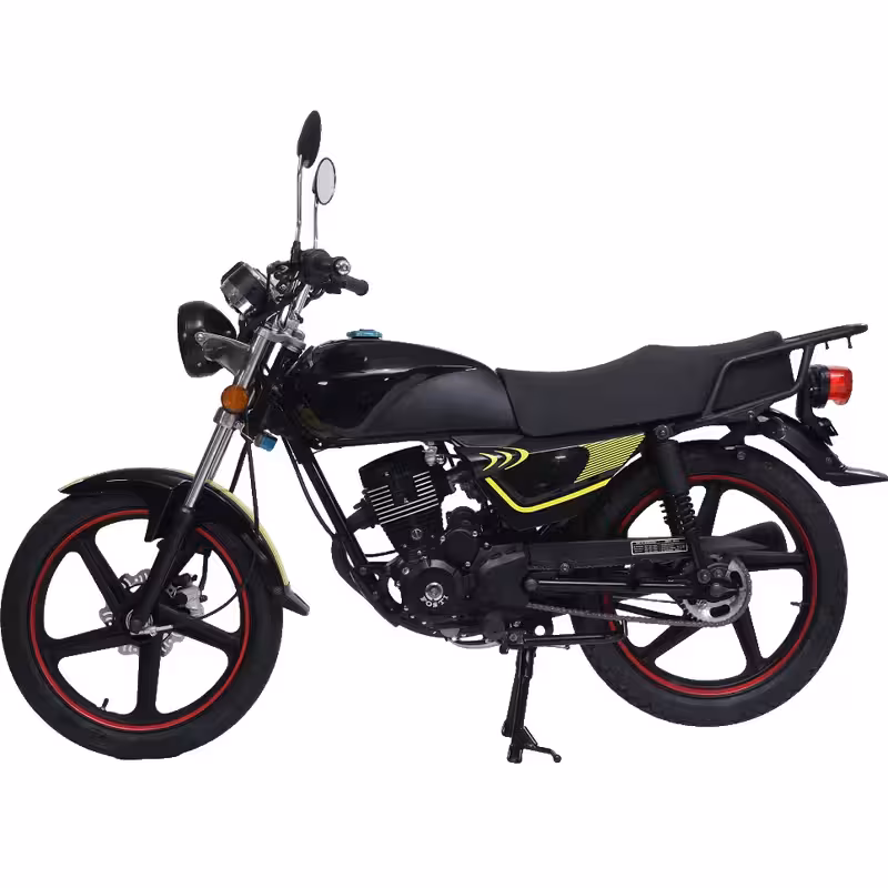 150cc Gasoline Scooter Air-Cooled Engine Front Disc and Rear Drum Brakes Electric Kick Start Hydraulic Suspension