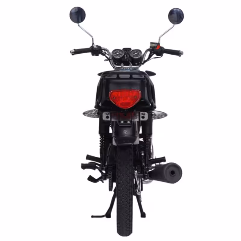 150cc Gasoline Scooter Air-Cooled Engine Front Disc and Rear Drum Brakes Electric Kick Start Hydraulic Suspension