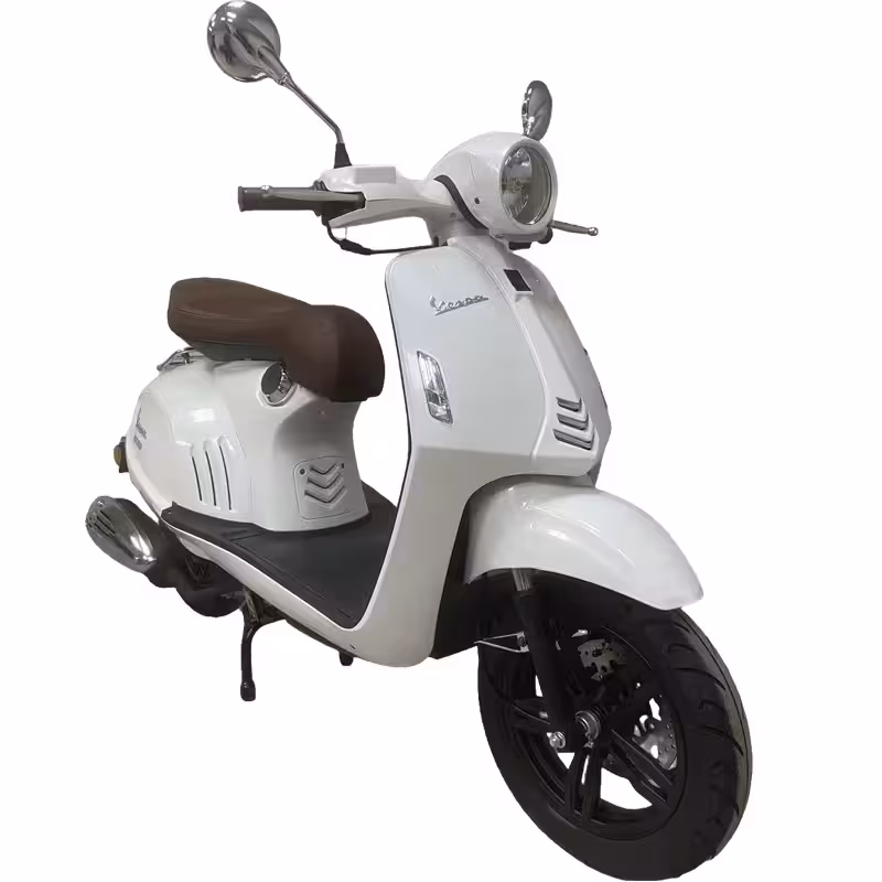 150cc Gasoline Scooter High Torque Belt Drive Front Disc Rear Drum Dual Start Compact Design