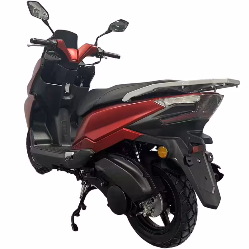 150cc Gasoline Moped Motorcycle Fast Speed Gas Scooter Disc Brakes 4 Stroke Engine Two-Wheel Vehicle Electric Motorcyc