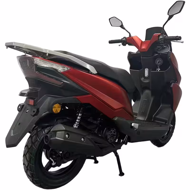 150cc Gasoline Moped Motorcycle Fast Speed Gas Scooter Disc Brakes 4 Stroke Engine Two-Wheel Vehicle Electric Motorcyc