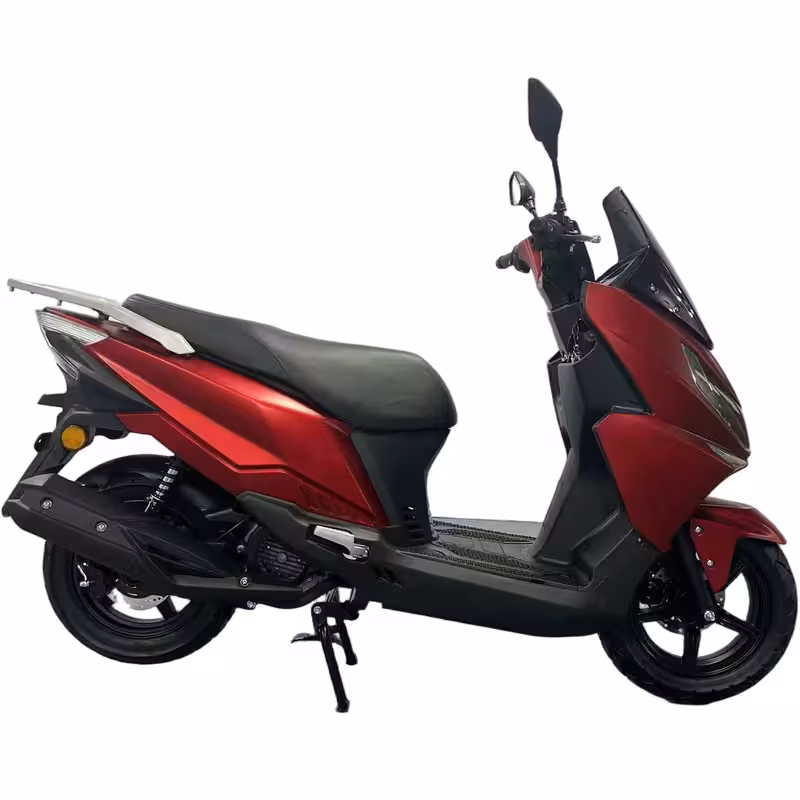 150cc Gasoline Moped Motorcycle Fast Speed Gas Scooter Disc Brakes 4 Stroke Engine Two-Wheel Vehicle Electric Motorcyc
