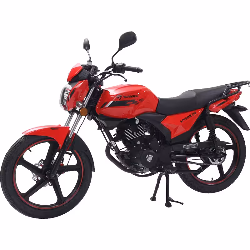 150cc Gasoline Scooter 4 Stroke Engine Front Disc Rear Drum Brakes Electric Kick Start