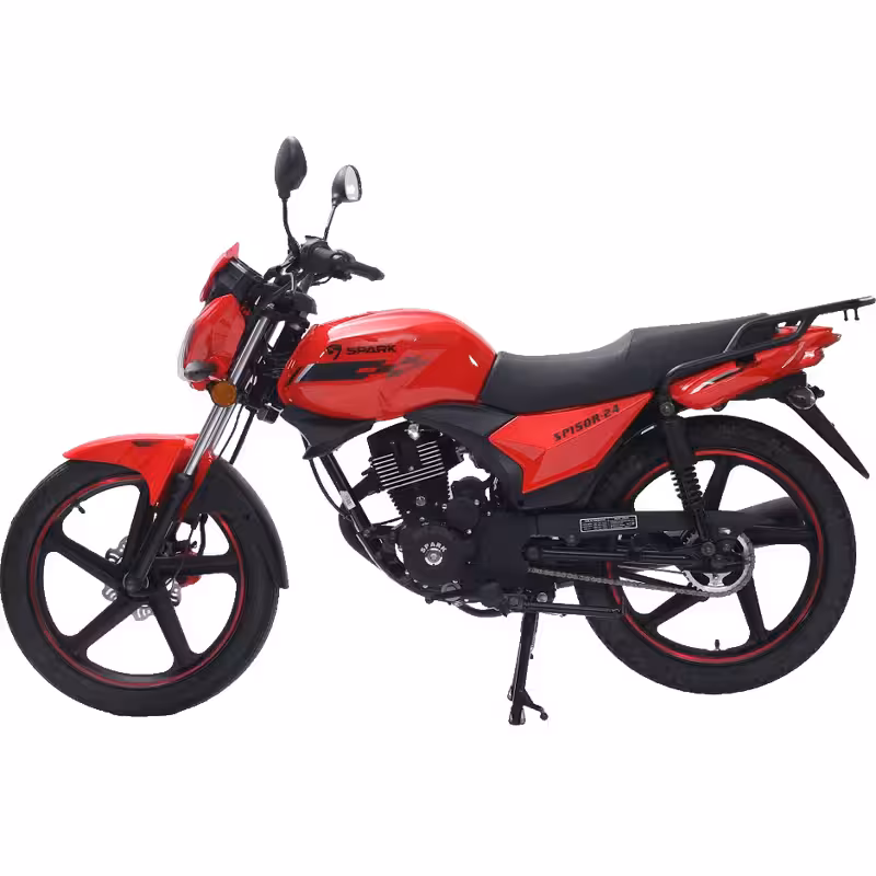 150cc Gasoline Scooter 4 Stroke Engine Front Disc Rear Drum Brakes Electric Kick Start