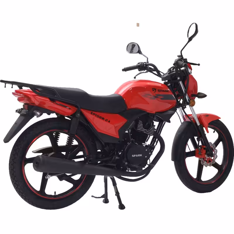 150cc Gasoline Scooter 4 Stroke Engine Front Disc Rear Drum Brakes Electric Kick Start
