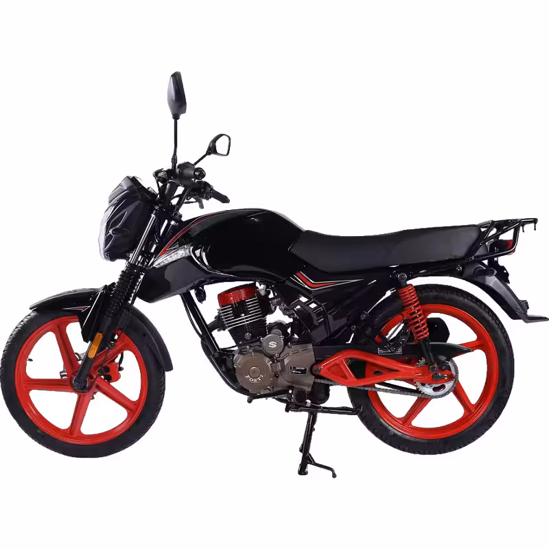 150cc Gasoline Cruiser Motorcycle Air-Cooled Engine Front Disc and Rear Drum Brakes Dual Start Lightweight