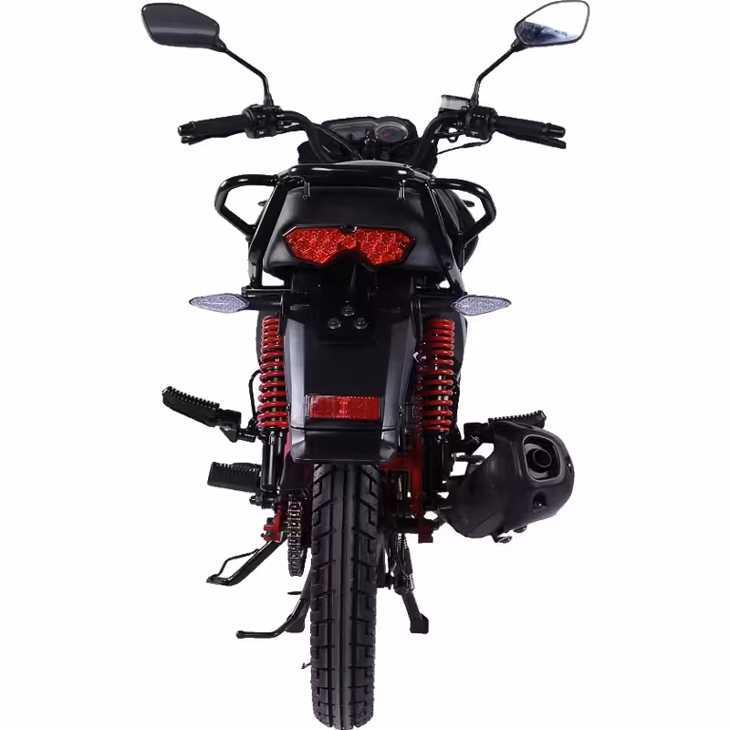 150cc Gasoline Cruiser Motorcycle Air-Cooled Engine Front Disc and Rear Drum Brakes Dual Start Lightweight