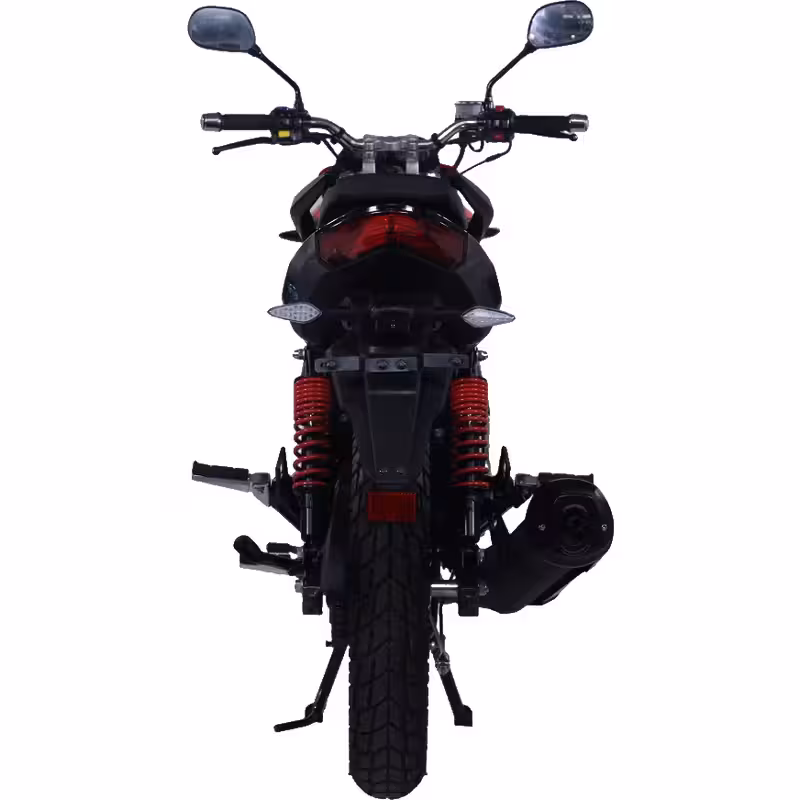 150cc Gasoline Scooter High Torque Belt Drive Dual Disc Brakes Dual Start Compact Aluminum Wheels