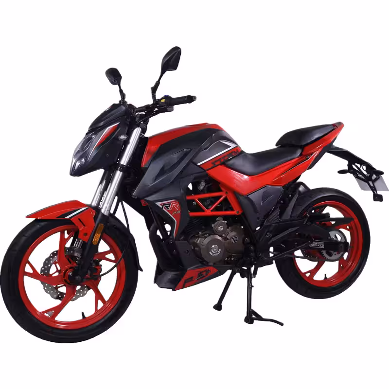 150cc Gasoline Scooter Dual Disc Brakes CVT Transmission Hydraulic Suspension 13 inch Wheels