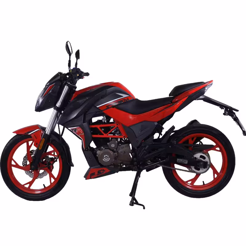 150cc Gasoline Scooter Dual Disc Brakes CVT Transmission Hydraulic Suspension 13 inch Wheels