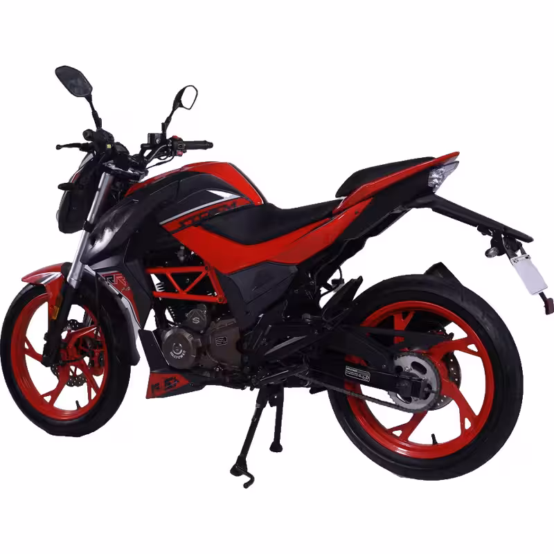 150cc Gasoline Scooter Dual Disc Brakes CVT Transmission Hydraulic Suspension 13 inch Wheels