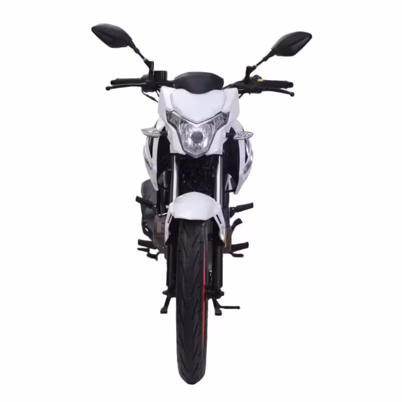 150cc Gasoline Motorcycle High Torque 4 Stroke Front Disc Rear Drum Electric Kick Start Alloy Wheels