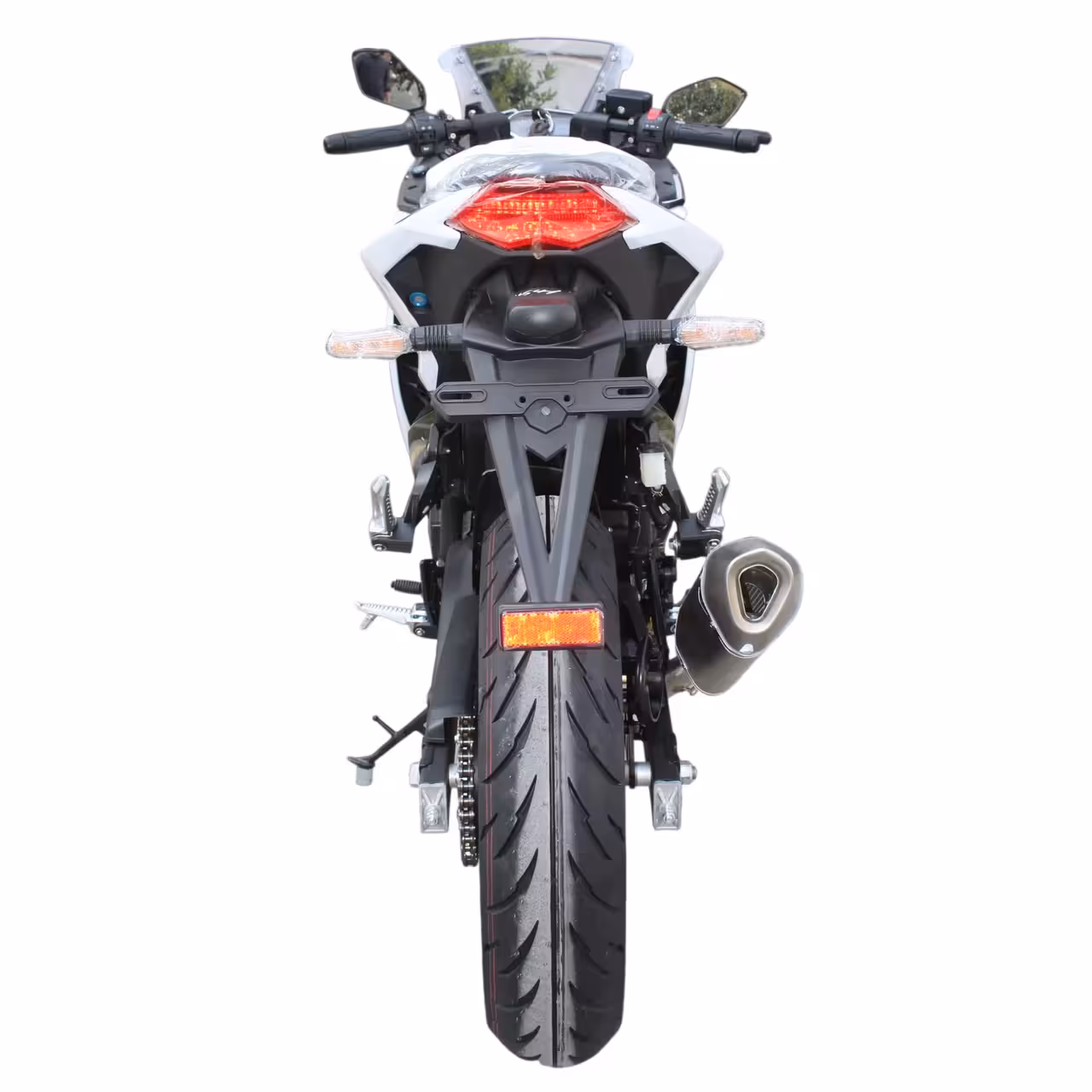 150cc-200cc Gasoline Racing Motorcycle Balanced Engine Chain Drive Dual Disc Brakes Hydraulic Shocks