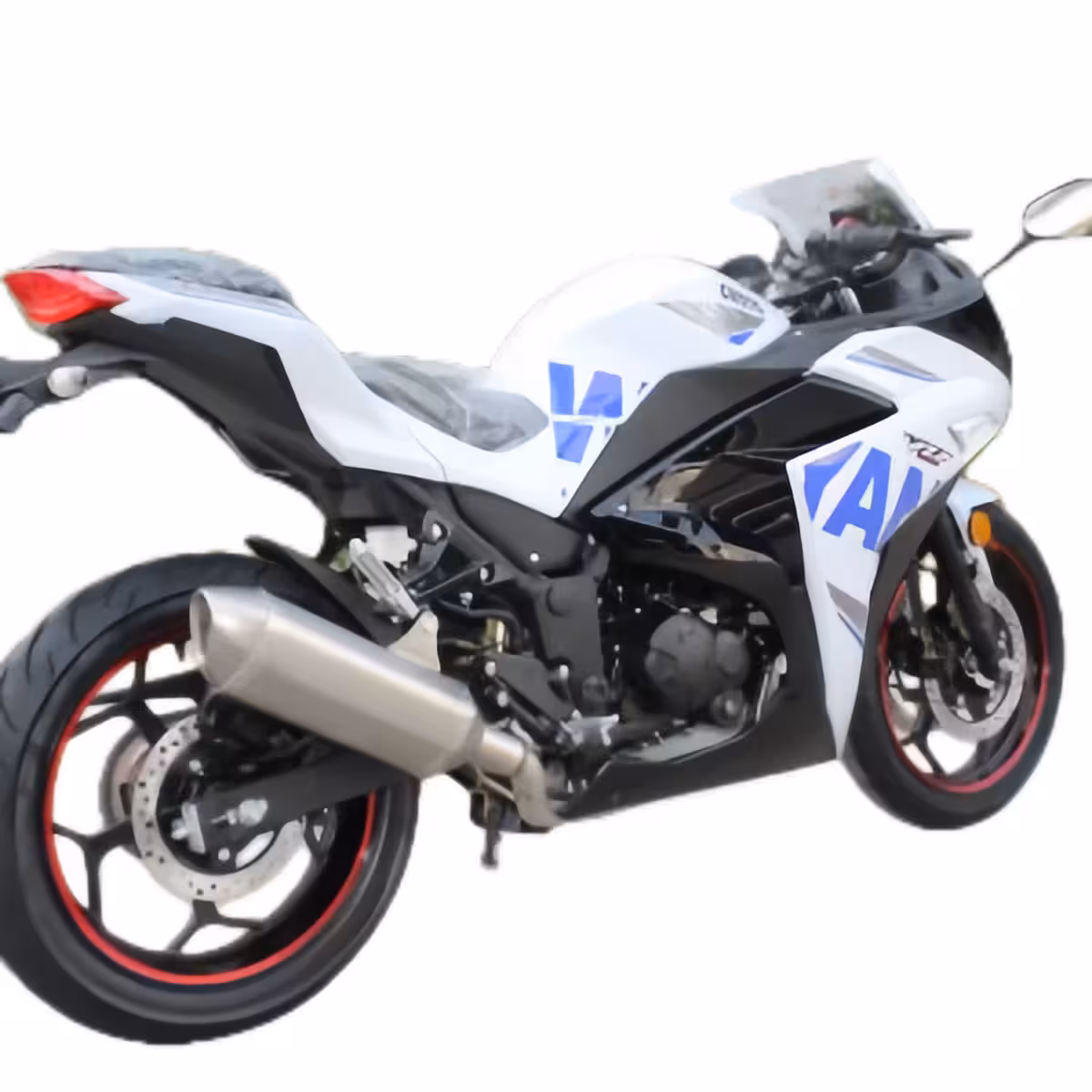 150cc-200cc Gasoline Racing Motorcycle Balanced Engine Chain Drive Dual Disc Brakes Hydraulic Shocks