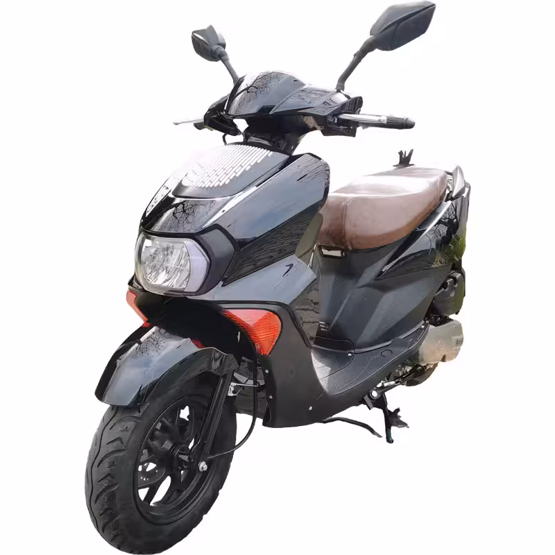 150cc Gasoline Scooter Air-Cooled Belt Shaft Transmission Front Disc Rear Drum Dual Start