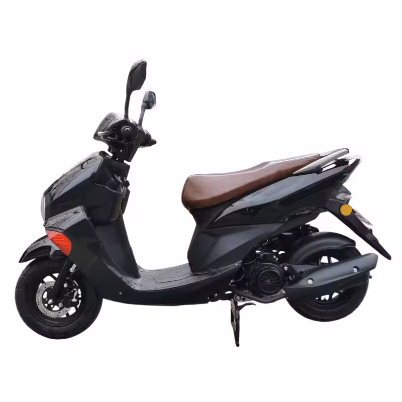 150cc Gasoline Scooter Air-Cooled Belt Shaft Transmission Front Disc Rear Drum Dual Start