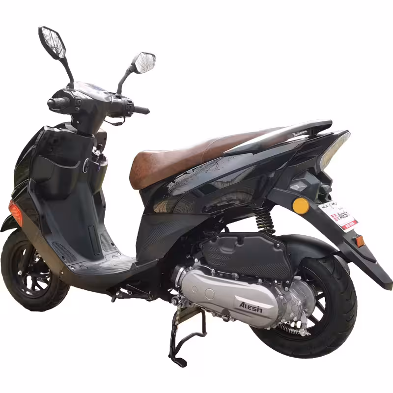150cc Gasoline Scooter Air-Cooled Belt Shaft Transmission Front Disc Rear Drum Dual Start