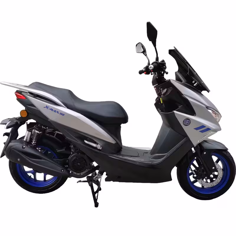 150cc Factory Direct Sales of Cheap Gasoline Motorcycles 4 Stroke Engine Withe Disc Brake Petrol Scooters Adult Size