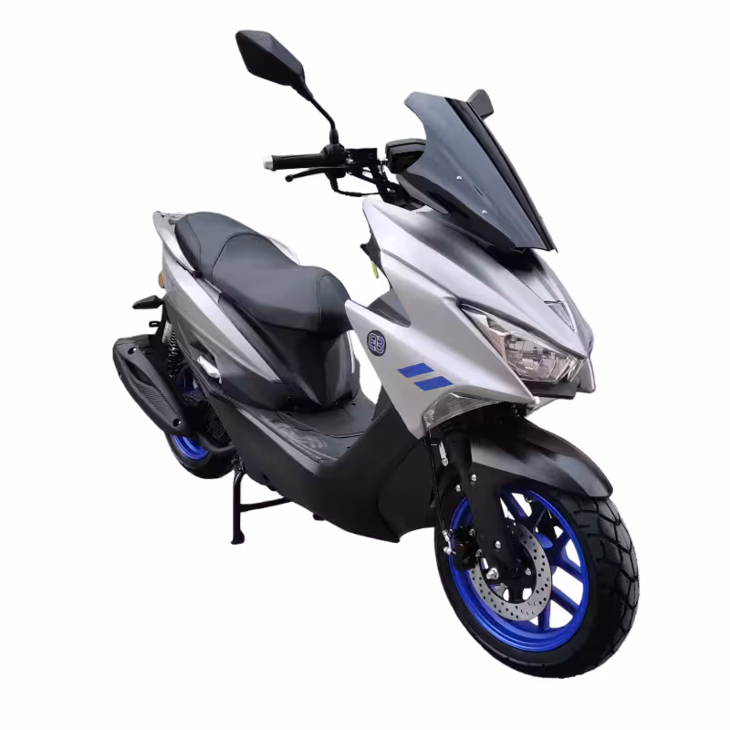 150cc Factory Direct Sales of Cheap Gasoline Motorcycles 4 Stroke Engine Withe Disc Brake Petrol Scooters Adult Size