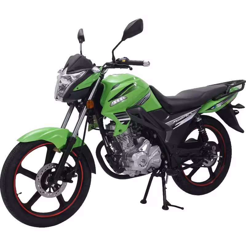 150cc Gasoline Scooter Air-Cooled Engine Front Disc and Rear Drum Brakes Electric Kick Start 12 inch Wheels