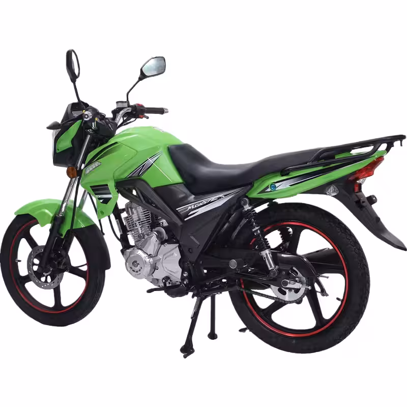 150cc Gasoline Scooter Air-Cooled Engine Front Disc and Rear Drum Brakes Electric Kick Start 12 inch Wheels