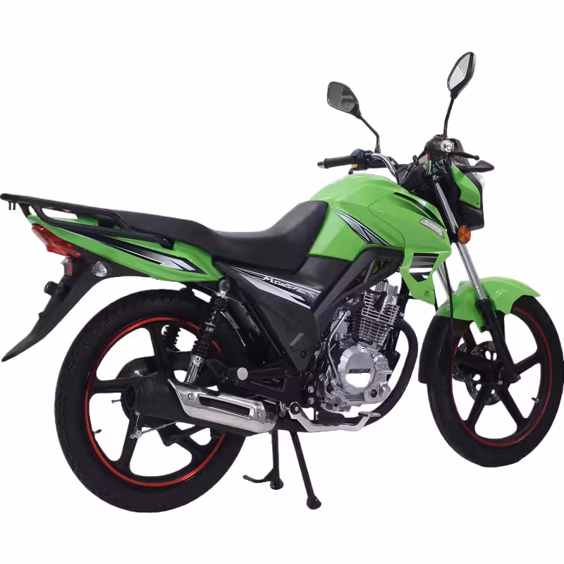 150cc Gasoline Scooter Air-Cooled Engine Front Disc and Rear Drum Brakes Electric Kick Start 12 inch Wheels