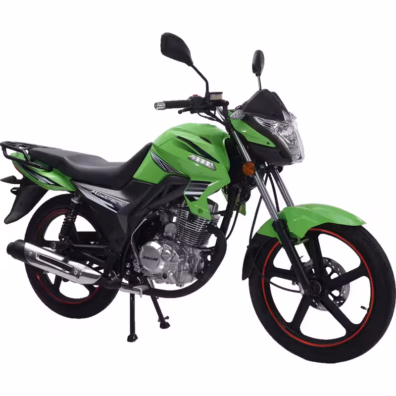150cc Gasoline Scooter Air-Cooled Engine Front Disc and Rear Drum Brakes Electric Kick Start 12 inch Wheels