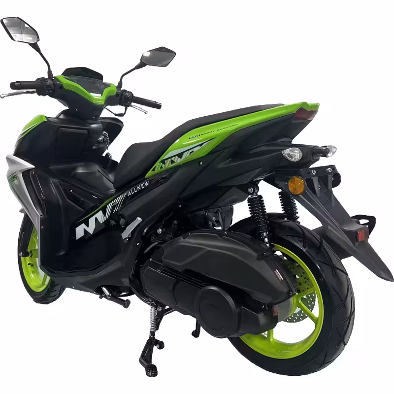 150cc Gasoline City Scooter High Torque Air-Cooled CVT Transmission Dual Disc Brakes Electric Start