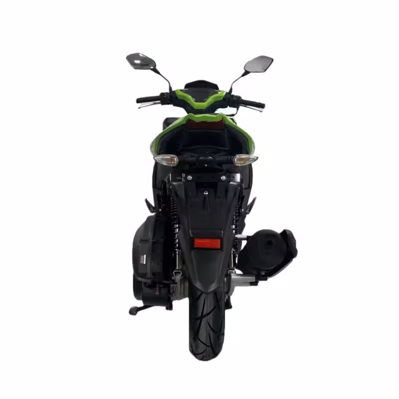 150cc Gasoline City Scooter High Torque Air-Cooled CVT Transmission Dual Disc Brakes Electric Start